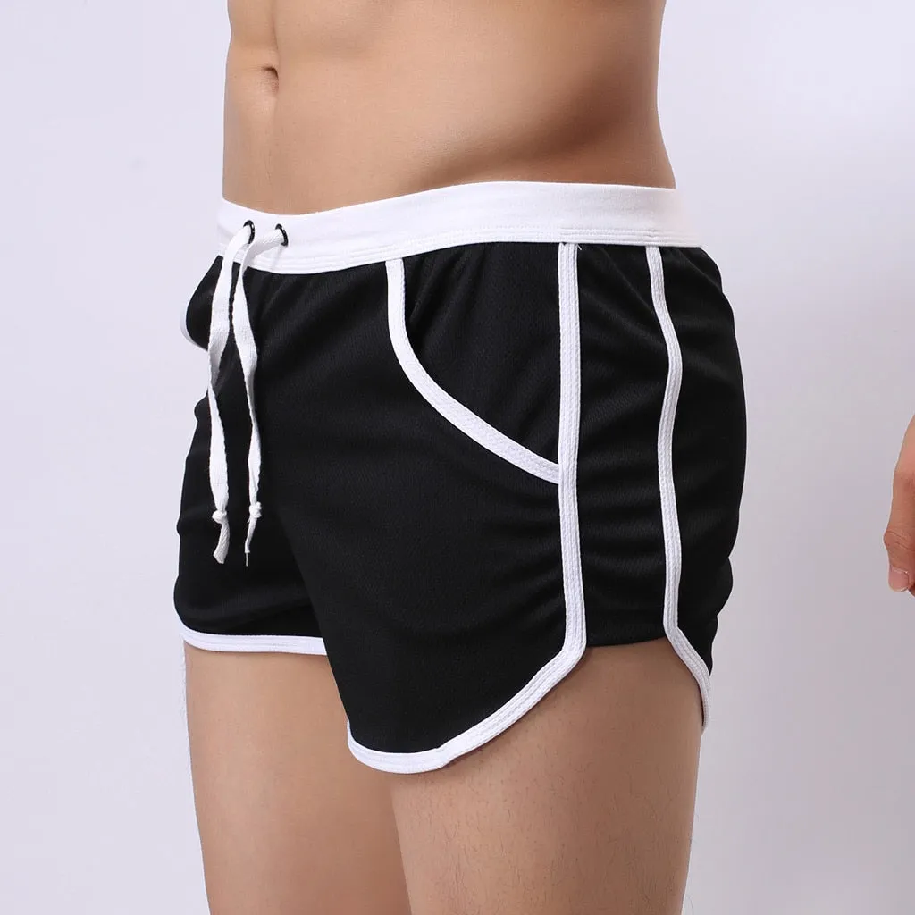 Beach Shorts Men Swimwear Liner Strap Sweat