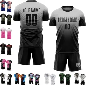Custom Men Women Youth Soccer Jersey Personalized Boys Soccer Shirts and Shorts with Team Name Number Logo
