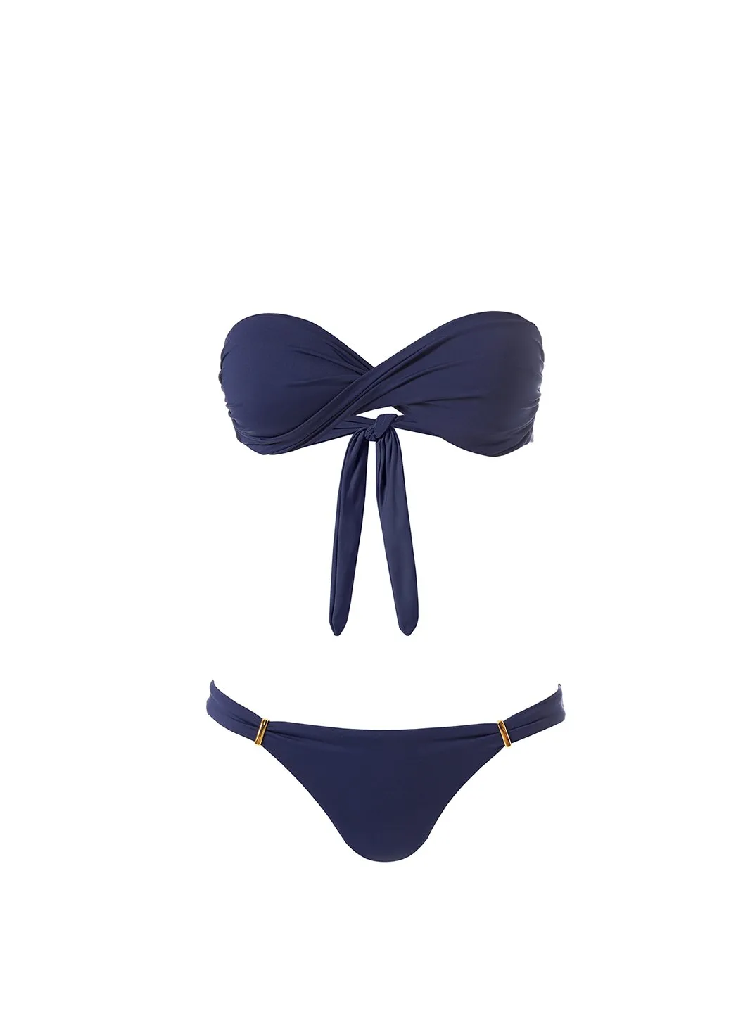 Exclusive Martinique Navy Eco Bikini Top