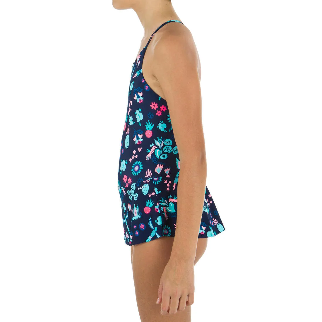 Girl's Swimsuit Skirt One-piece
