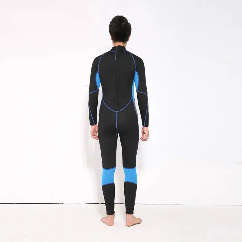 Men & women 2.5mm neoprene diving suit one piece full body swimming