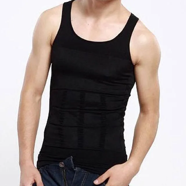 Men's Body Slimming Under-Vest
