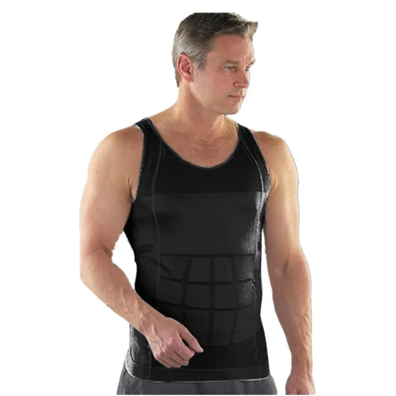 Men's Body Slimming Under-Vest