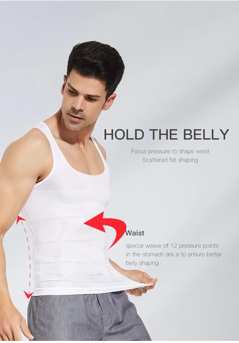 Men's Slimming Body Shaper Vest [2 PCS/PACK]