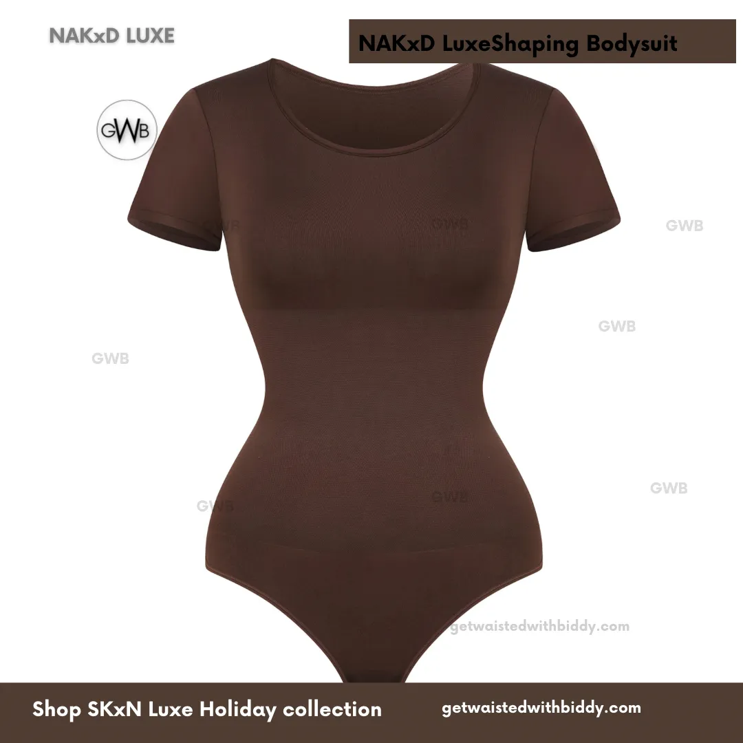 NakxD Shaping Tummy Control Shaping Bodysuit Black