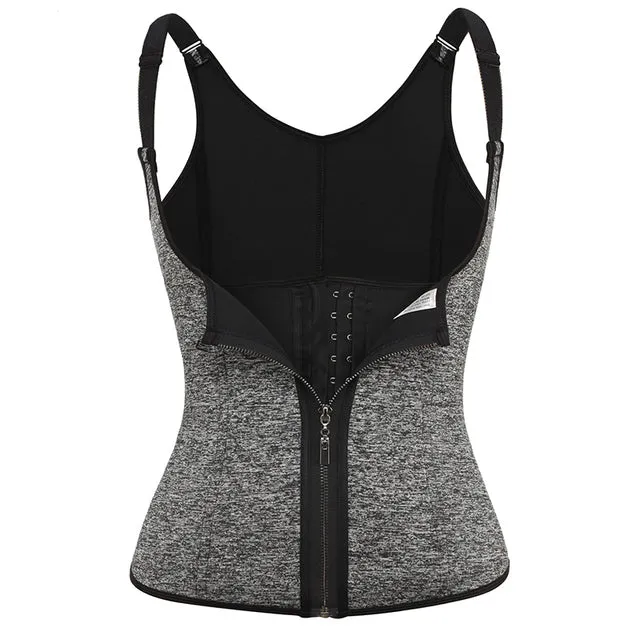 New Corset Zipper Vest Body Shaper For Women
