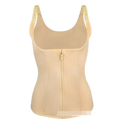 New Corset Zipper Vest Body Shaper For Women