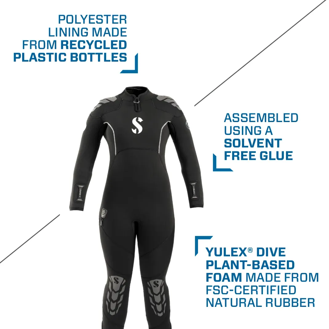 Scubapro Everflex Yulex 7.5/5mm Dive Steamer Wetsuit - Women