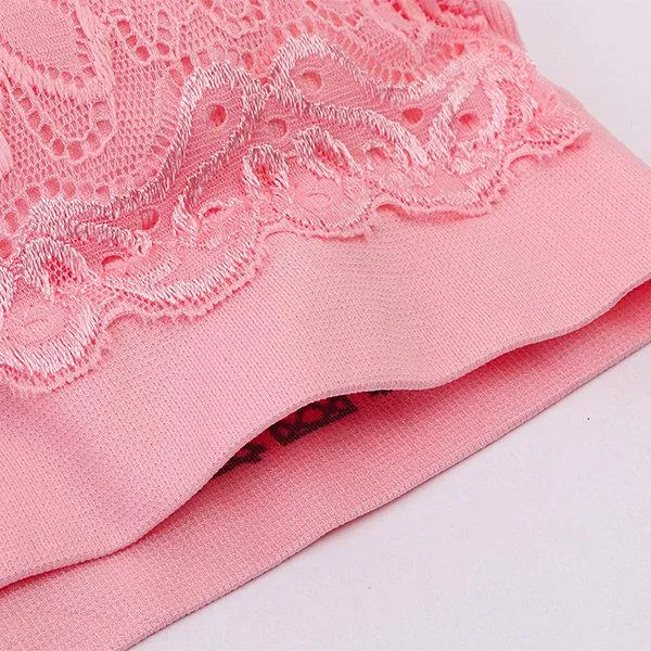 Seamless Wire-Free Lace Bras
