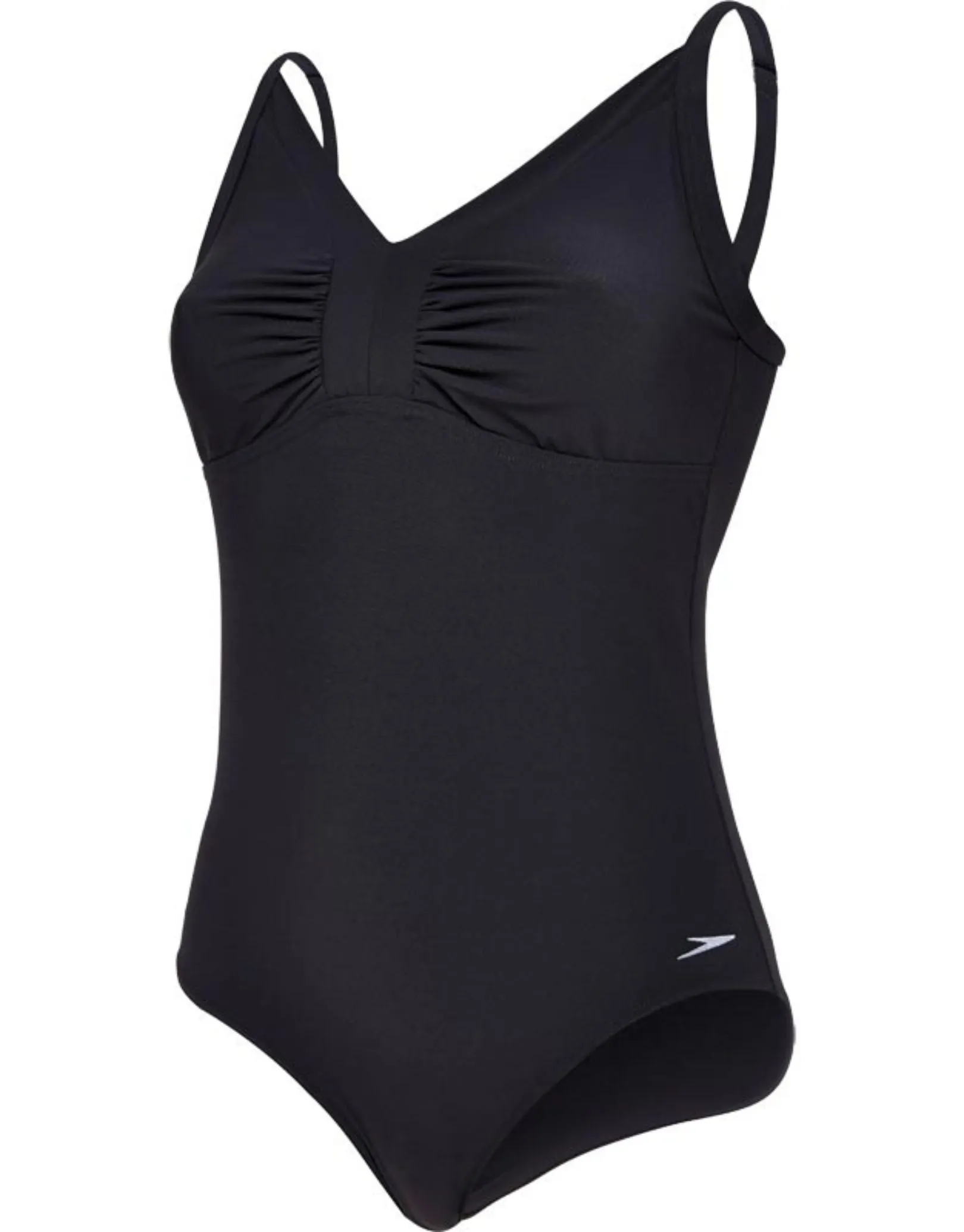 Speedo Watergem Body Sculpture Womens Swimsuit -  Black