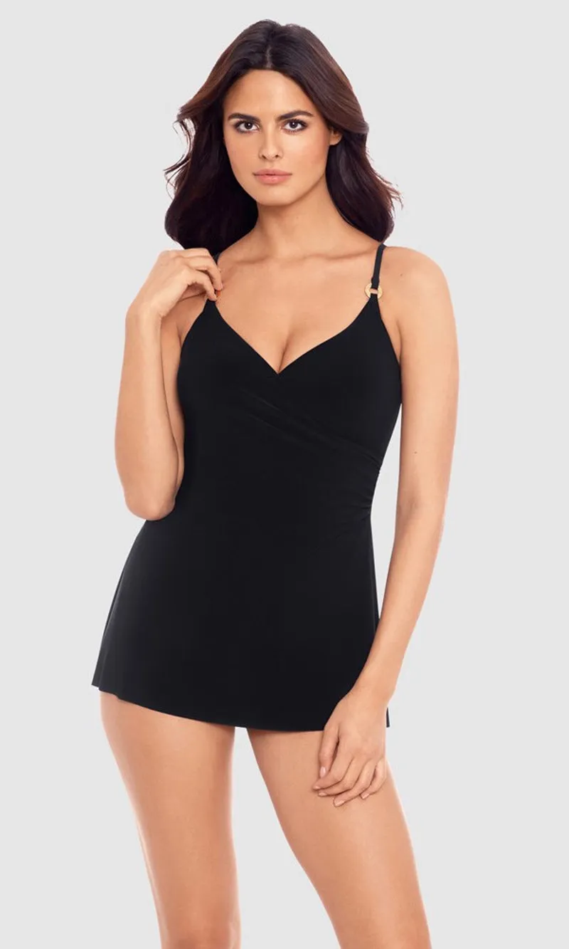 Willow 2-in-1 Tummy Control Swimsuit & Swimdress Fits A Cup to C Cup