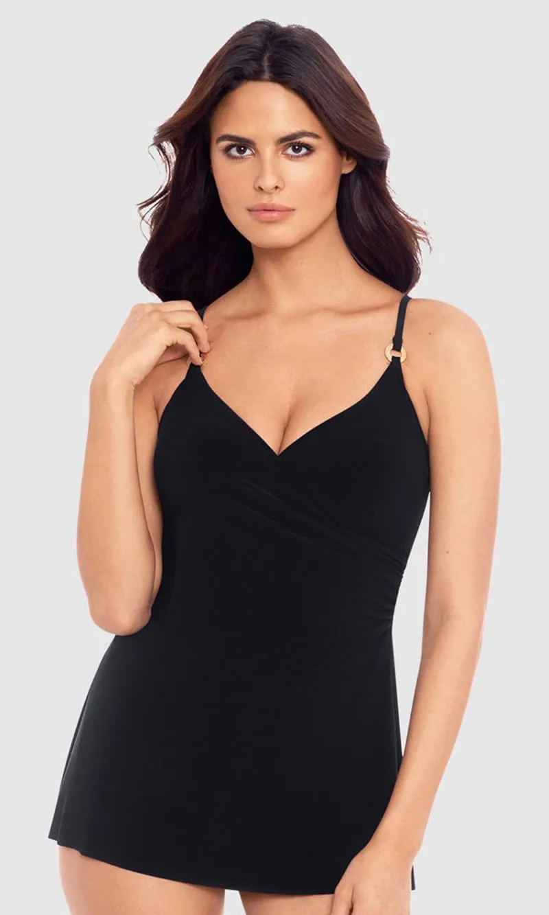 Willow 2-in-1 Tummy Control Swimsuit & Swimdress Fits A Cup to C Cup
