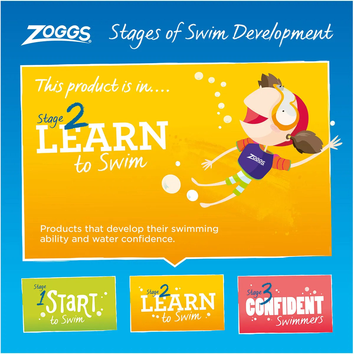 Zoggs Water Wings Vest